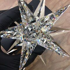 SWAROVSKI　スワロフスキー　スターキャンドルホルダー　5064295の画像