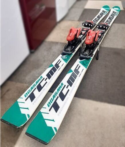 【スキー3点セット オガサカ TC-MF 177cm FLプレート FL585】デモモデル 上級者 テクニカル OGASAKA 札幌 