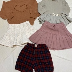 【petit main】アウター　トップス　レギンス　スカート　100の画像