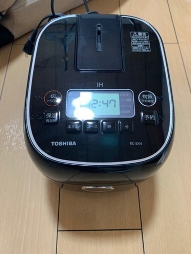 炊飯器　東芝　3合炊き