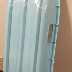 雪遊び用　ソリ　美品　スカイブルー　日本製の画像