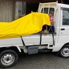 【スタッドレスタイヤ付き】47246km 4WD ハイゼットトラックの画像