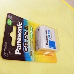 【お店より474円おトク】1,174円→700円❣️パナソニック(家電) カメラ用リチウム電池 6V CR-P2 CR-P2W ds-1710548の画像