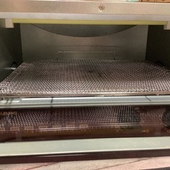【リサイクルサービス八光】2021年製　コイズミ　 オーブントースター 1200W  3枚焼き レッド KOS-1215/Rの画像