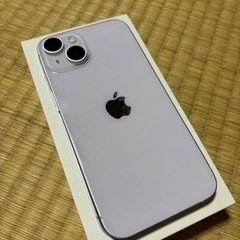 iPhone14 128g パープル　