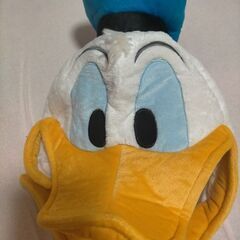 ディズニー　ドナルドダック被り物　帽子　かぶりもの