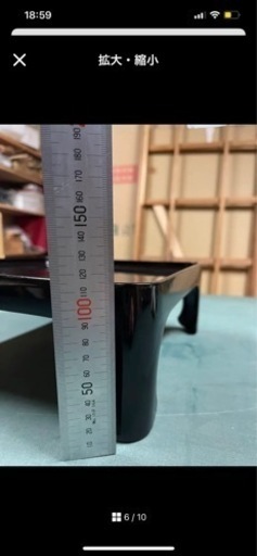 宗和膳 黒漆器 和食器 32.5✖️32.5cm