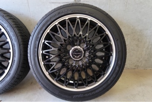 タイヤ・ホイール4本セット　傷なし/14インチ