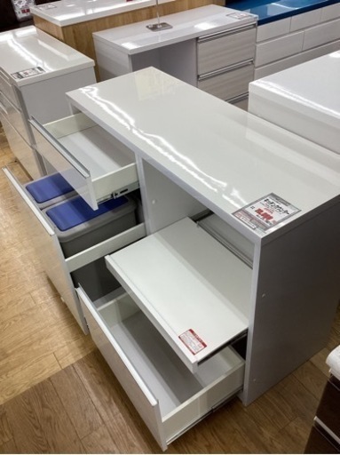 KI-75【新入荷　リサイクル品】キッチンカウンター　白