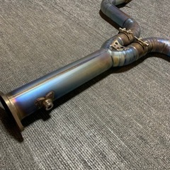 フェアレディz33 RSEフルチタンフロントパイプ
