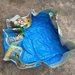 ビニールプール　空気入れないタイプの画像