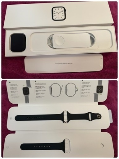 【お値下げ可能】Applewatch series7 45mmアルミ セルラー