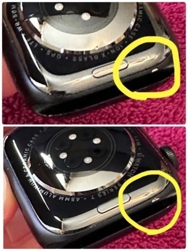 【お値下げ可能】Applewatch series7 45mmアルミ セルラー