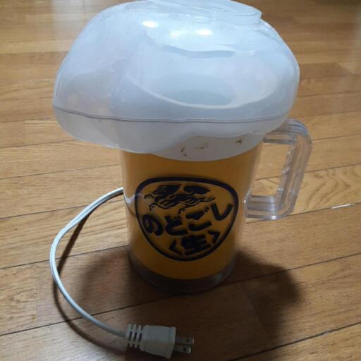 のどごし型　ポップコーン機会
