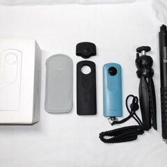 【完動良品】360度カメラ　RICOH THETA SC&自撮り棒(insta360)