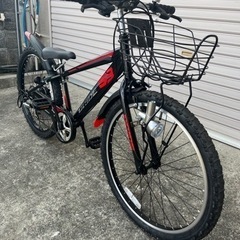 アサヒで購入した子供用24インチ自転車です。の画像