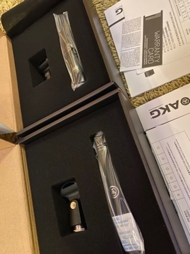 コンデンサマイク　AKG P170 2本セット