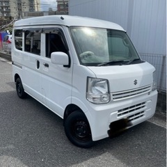 綺麗なエブリィ✨現行型✨即戦力⛑️車検2年付き‼️低燃費なAGS車💯