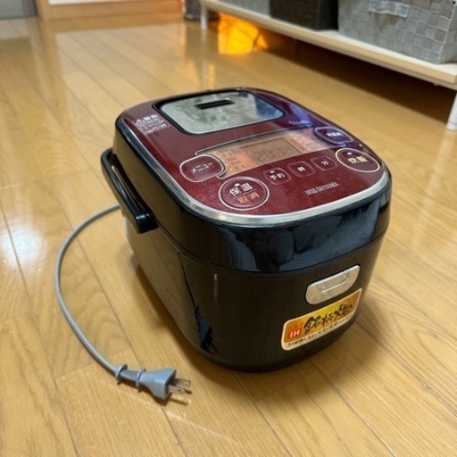 アイリスオーヤマ IH炊飯器 3合 銘柄炊き