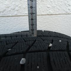 【恵庭市】155/65R13 スタッドレスタイヤ アルミホイール付 4本セットの画像