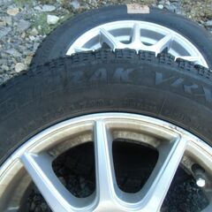 【恵庭市】155/65R13 スタッドレスタイヤ アルミホイール付 4本セットの画像
