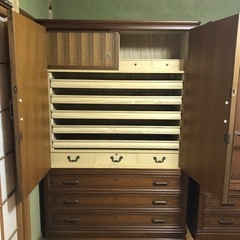 桐ダンス　箪笥　昭和レトロ　アンティーク　１の画像