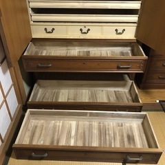 桐ダンス　箪笥　昭和レトロ　アンティーク　１の画像