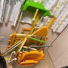 室内ジム　滑り台　ブランコ　プーさんの画像