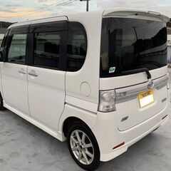 仙台☆H24タントカスタム4WD☆L385S後期型☆車検取り立て！内外キレイ！修理済み！の画像