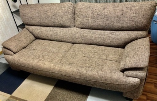 【引き取り限定】3人掛けソファ
