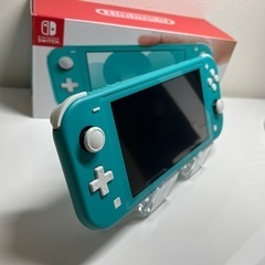 整備済み　Nintendo Switch  lite ターコイズブルーの画像