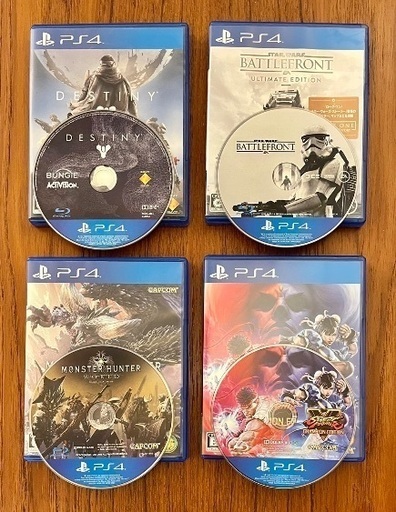 PS4 Pro 1TB 本体＋コントローラ2つ＋チャージドック＋ソフト4枚