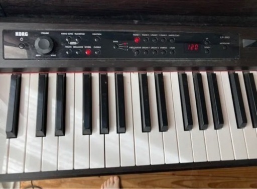電子ピアノ KORG LP-380 ローズウッド 88鍵 2017年製