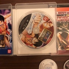 PS3ソフト　ワンピース無双　戦国バサラ3  キングダムハーツ　モンハンの画像