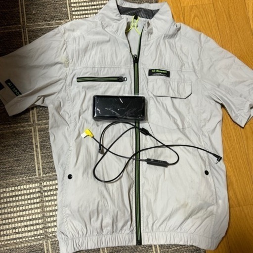 空調作業服ファン付き