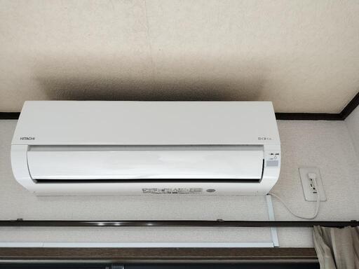 【決まりました】2台まとめて　2023年式 エアコン　HITACHI　白くまくん