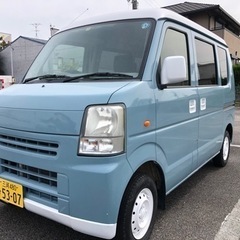 スズキ エブリイ ２4年式車検6年7月全塗装ツートン乗って帰れます！の画像