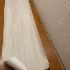 【今月末まで】業務用DIYで購入したオシャレな床材フローリングシートの画像