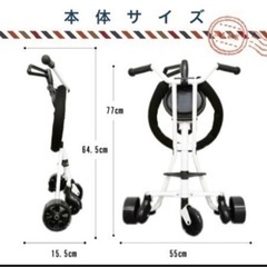 【値下げ】らくらくスクーターの画像