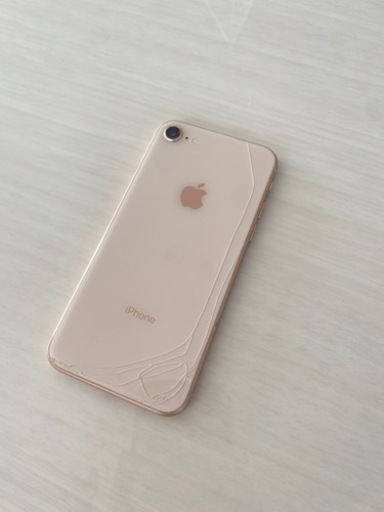 iPhone8 ゴールド　64GB 