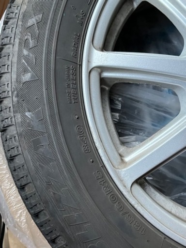 【値下げ】170系シエンタ　185/60R15スタッドレスタイヤホイール4本セット