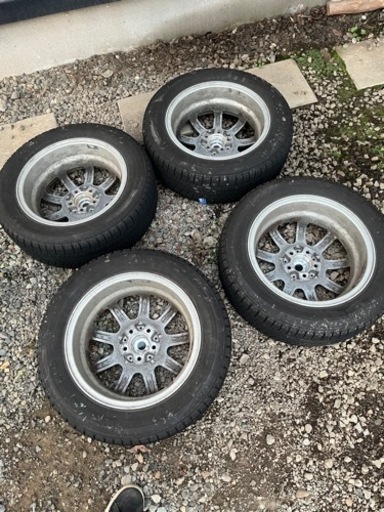 【値下げ】170系シエンタ　185/60R15スタッドレスタイヤホイール4本セット