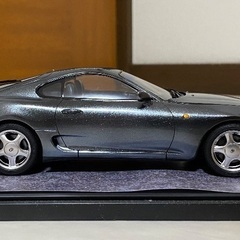 JZA80 スープラ（タミヤ1/24）完成品の画像
