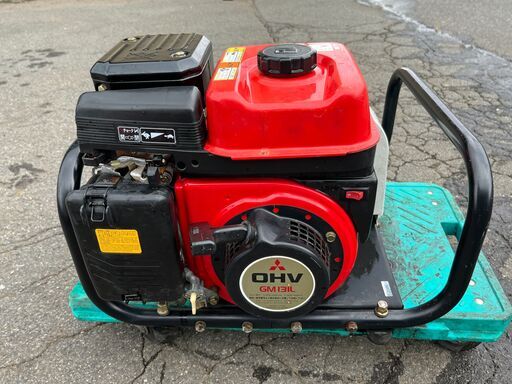 ぜひ現物確認をお勧め、初期不良対応OK 使われてた動作品 35Kgf/c㎡ 4馬力 セット動噴 丸山 MS330EC