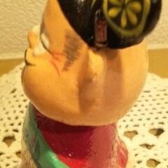 首が動く面白人形の画像
