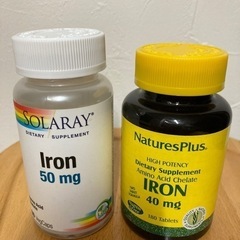 鉄剤　サプリ　iHerb Iron