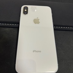 iPhone X Silver 256 GB docomo