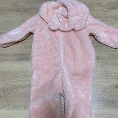 くま耳もこもこアウター80センチ