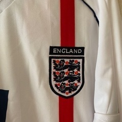 02日韓W杯 イングランド代表 7番BECKHAM ベッカム ユニフォーム 長袖