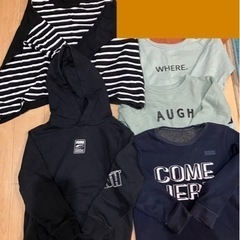 120センチ　子供服　秋冬　クリアケース１個分の画像